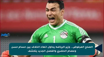 الصلح المرفوض.. وزير الرياضة يحاول إنهاء الخلاف بين حسام حسن وعصام الحضري والفصل الجديد يتكشف